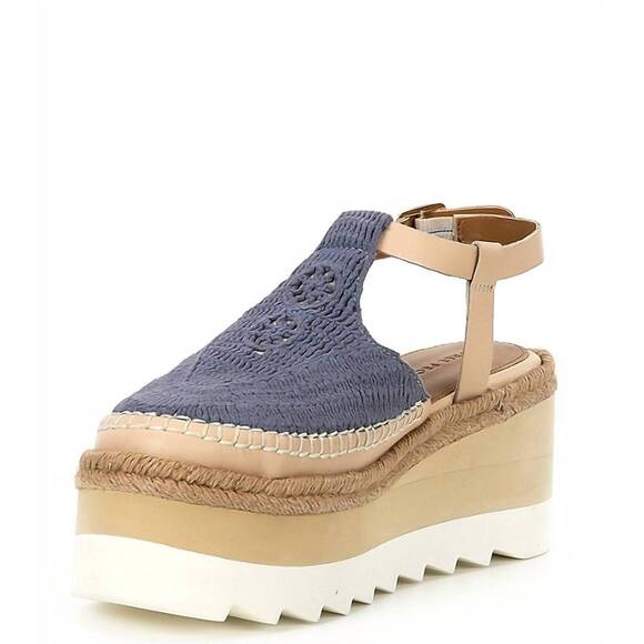 NEW FREE PEOPLE women's morning in mykonos espadrille in seascape - Picture 4 of 5